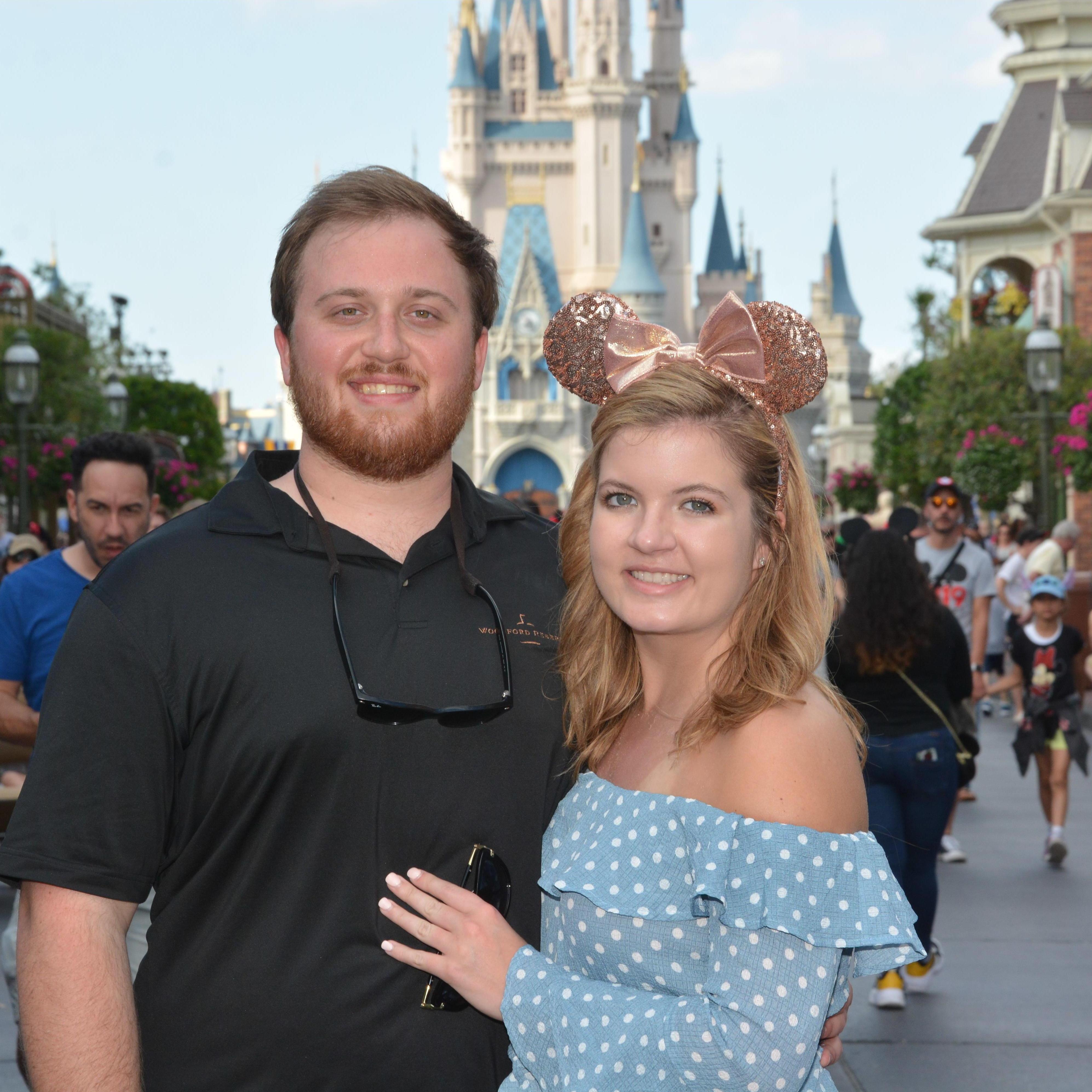 In one of our happy places - Disney World!