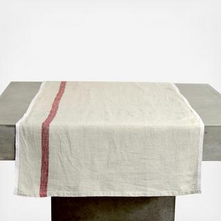 Laundered Linen Table Runner