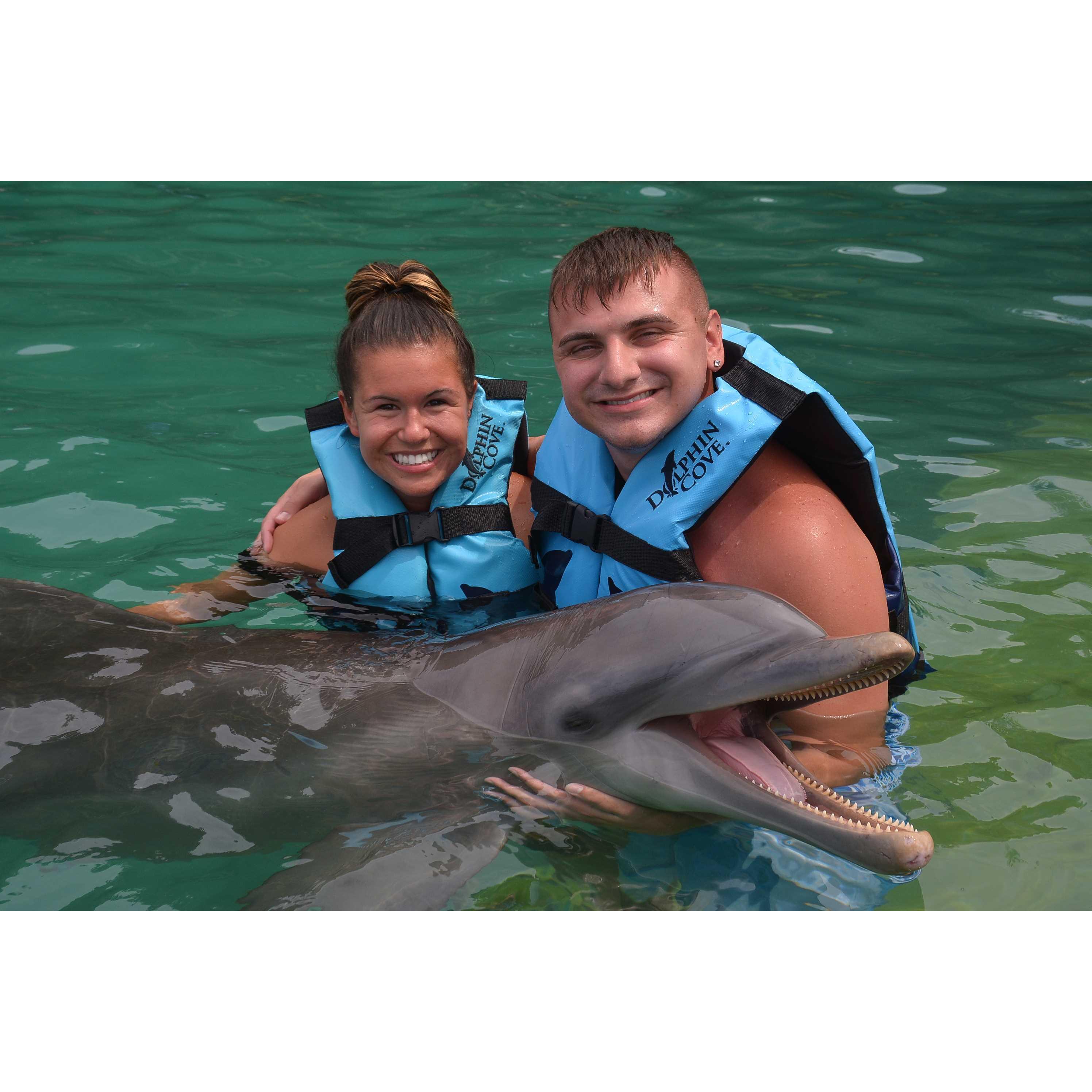 First Vacation Together - Swimming with the Dolphins in Ocho Rios, Jamaica
August 22, 2019