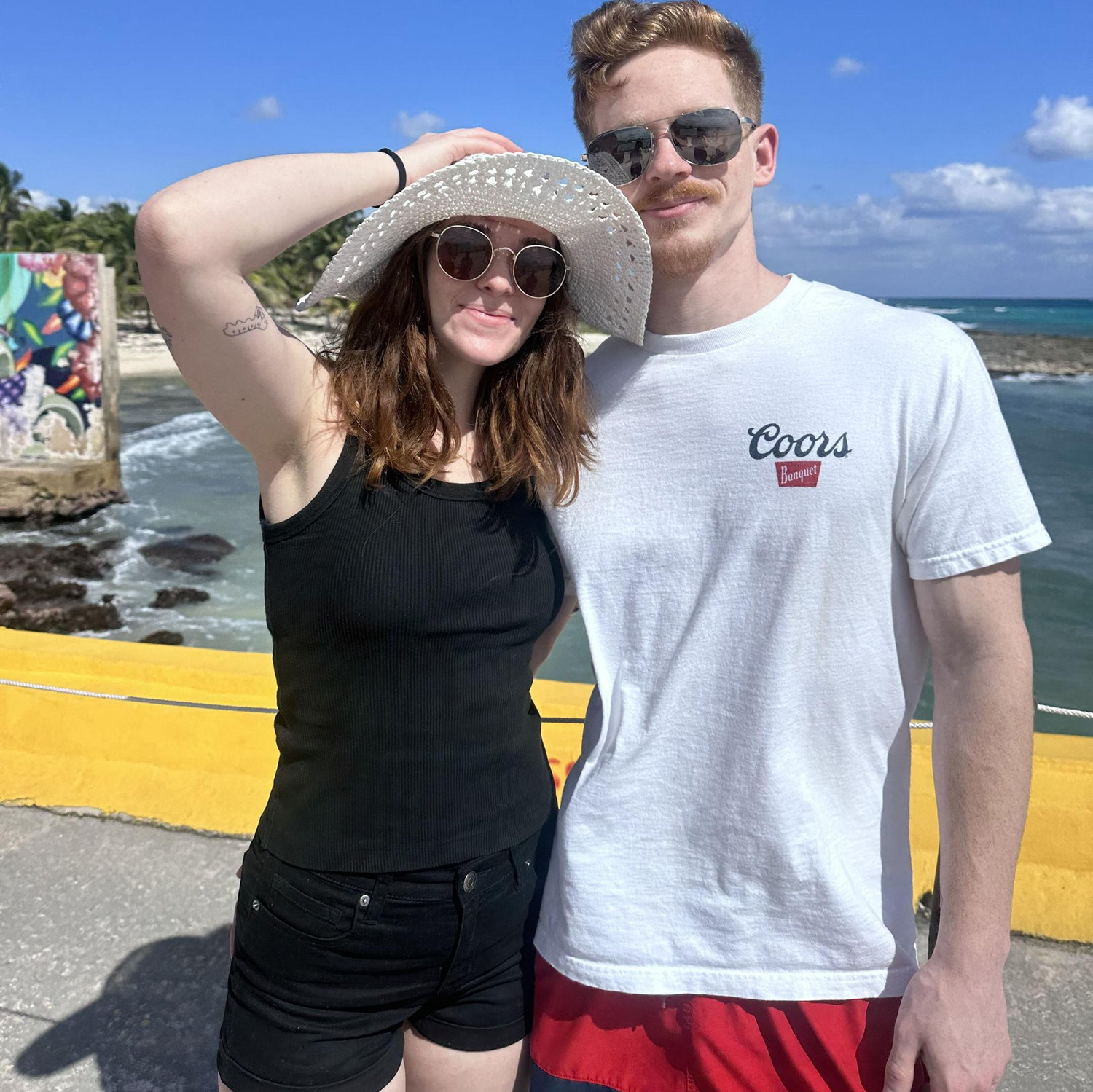 This was taken on Austin and Abbie's first cruise to Mexico!