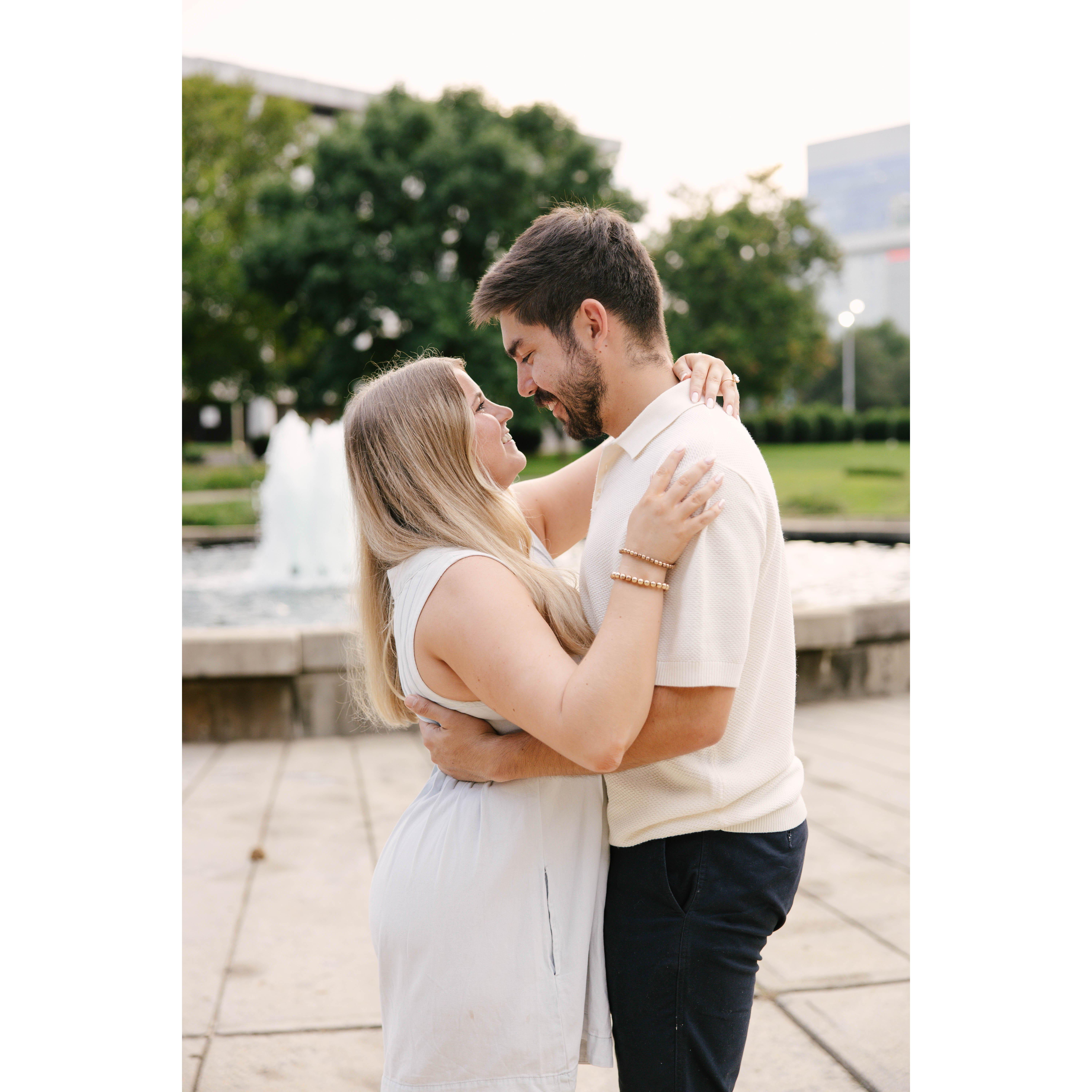 Engagement pics by Sunnie Stainback