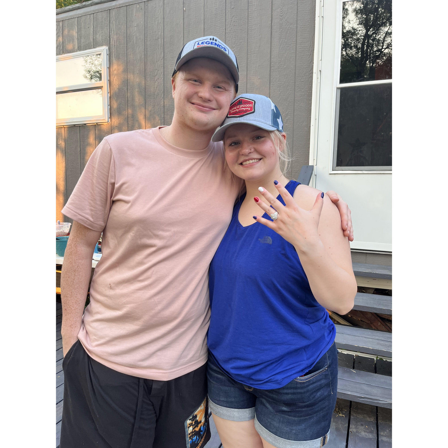 July 1st, 2023, the day we got engaged.