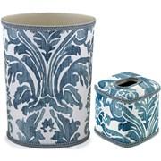 Wedgwood Wastebasket & Tissue Box Cover