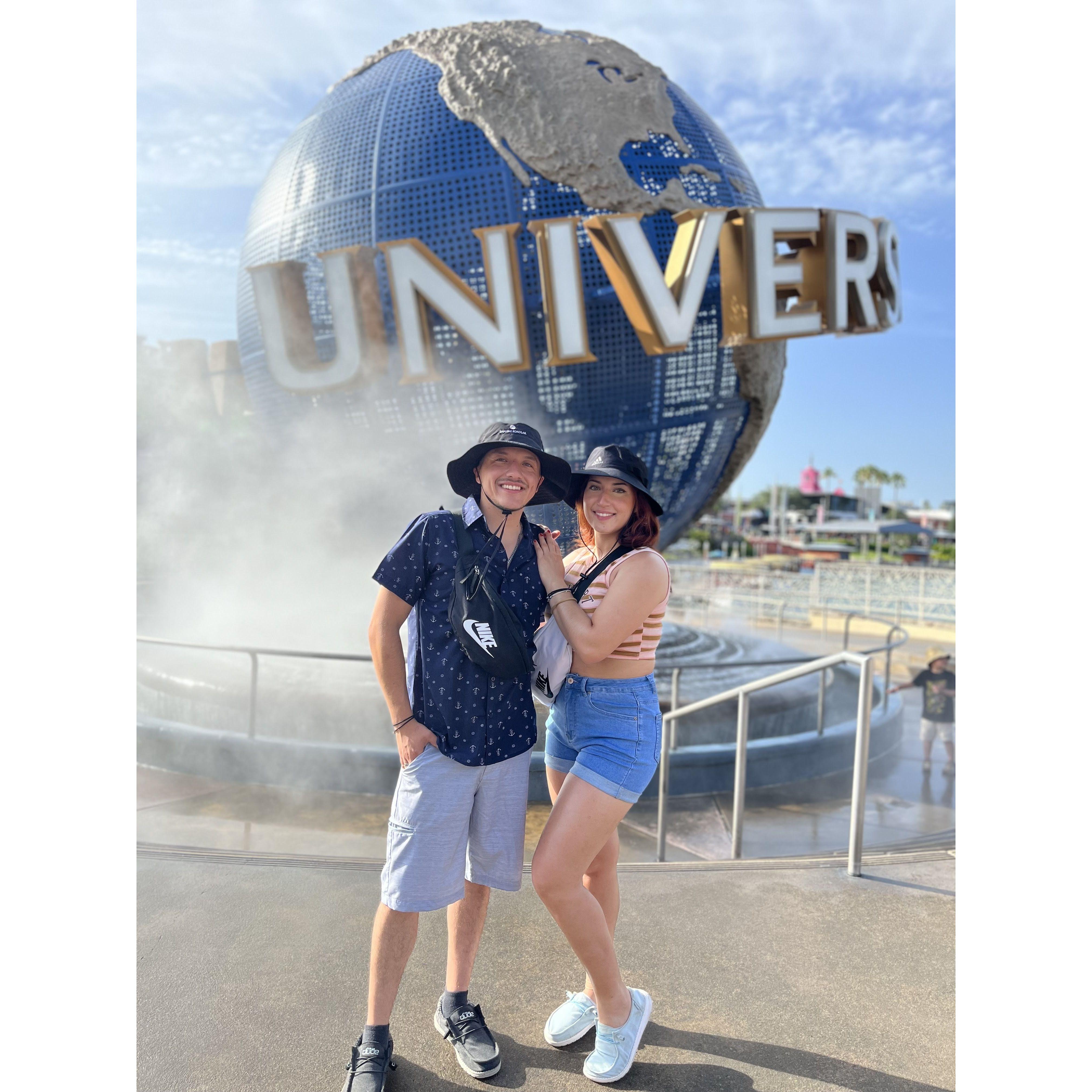 Our first trip.
