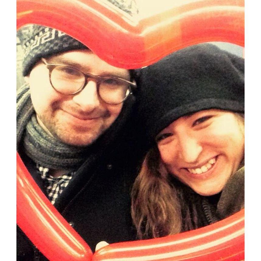 As cheesy as these two lovebirds can get