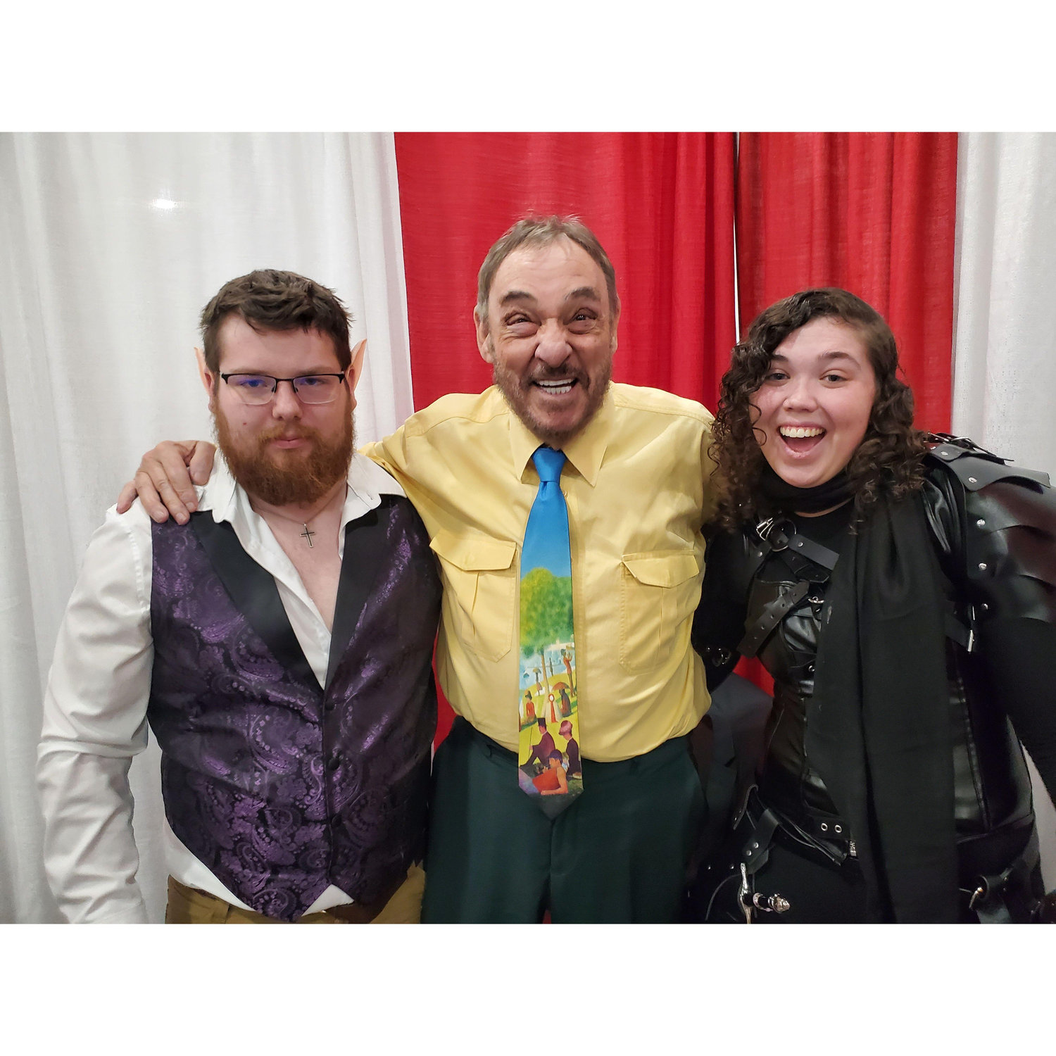Getting to meet Gimli at Comic Con!