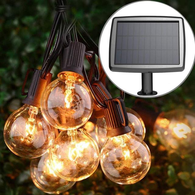 PERFECTDAY Solar String Lights, Shatterproof LED Solar String Light