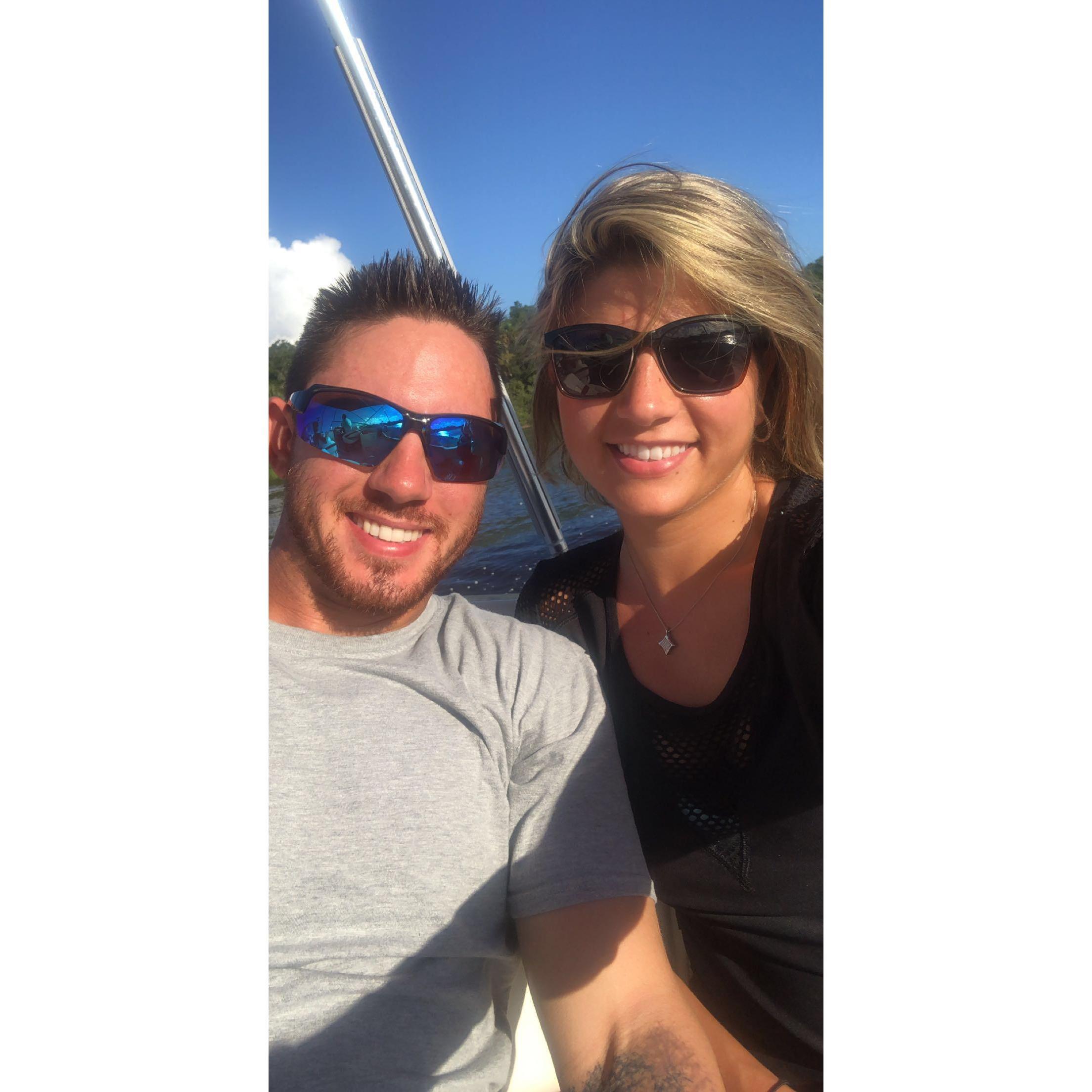 Our very first picture together. 🥰