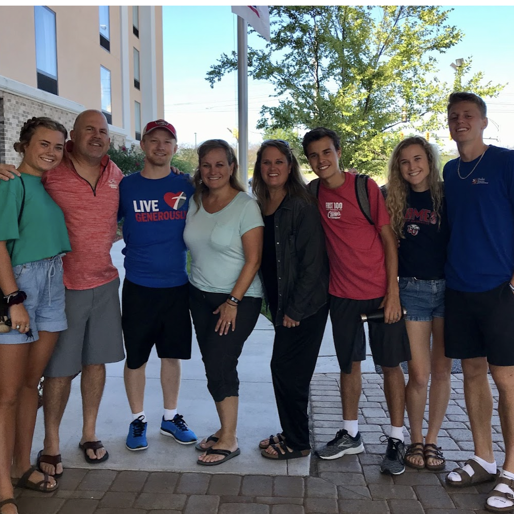 Moving Brie in at LU (August, 2018)