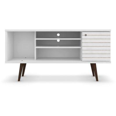 Manhattan Comfort Liberty 53.14-Inch Modern TV Stand in White