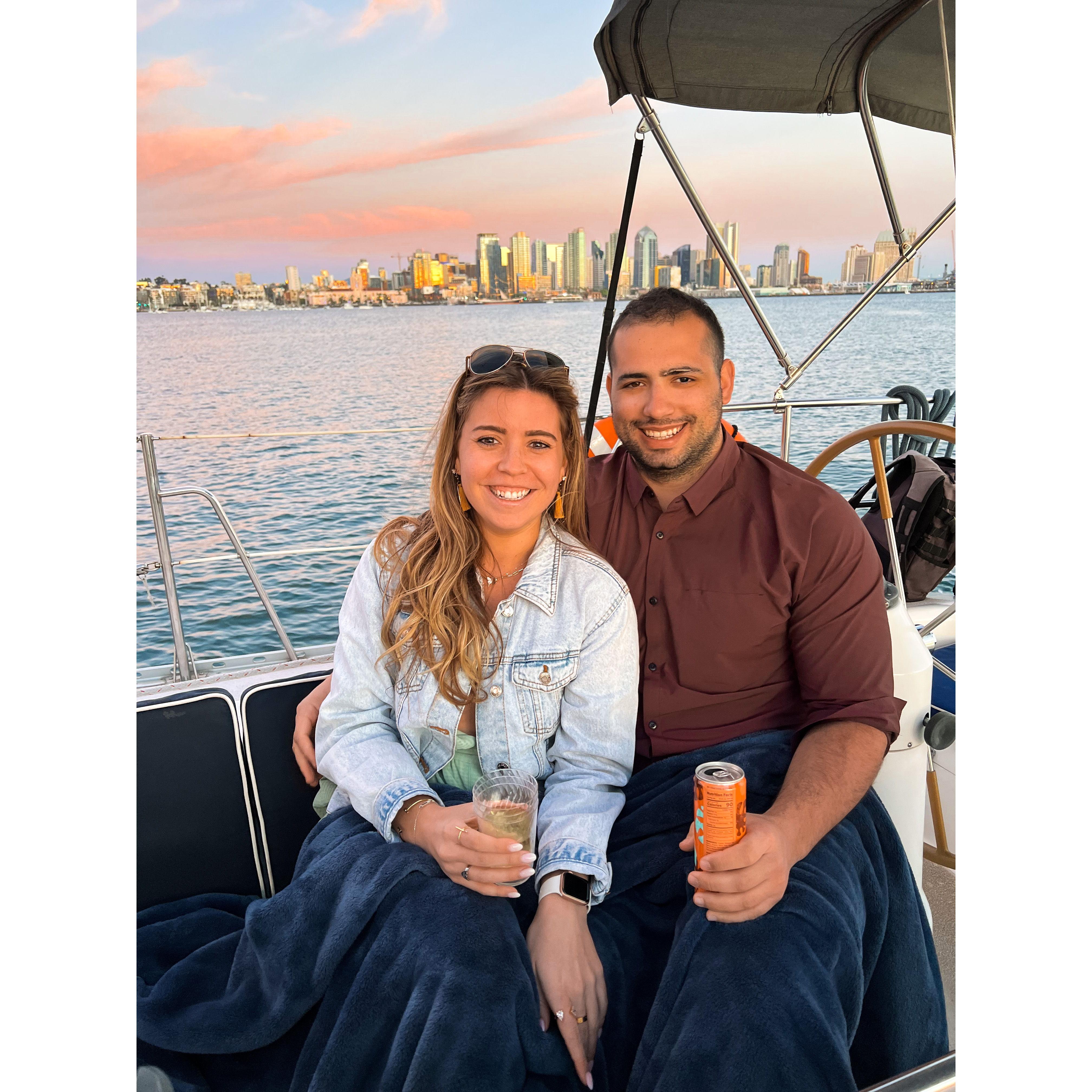 Moments from our first trip - San Diego! Ask him about his burrito experience