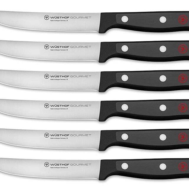 Wusthof 1125060601 Gourmet Six Piece Steak Knife Set