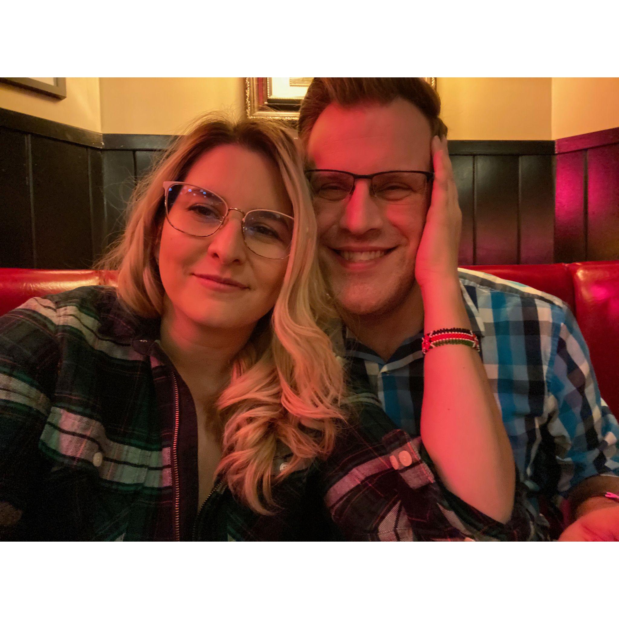 At Julie's surprise birthday