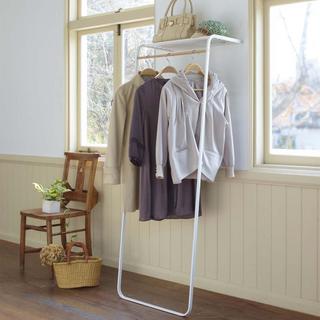 Tower Coat Hanger With Shelf