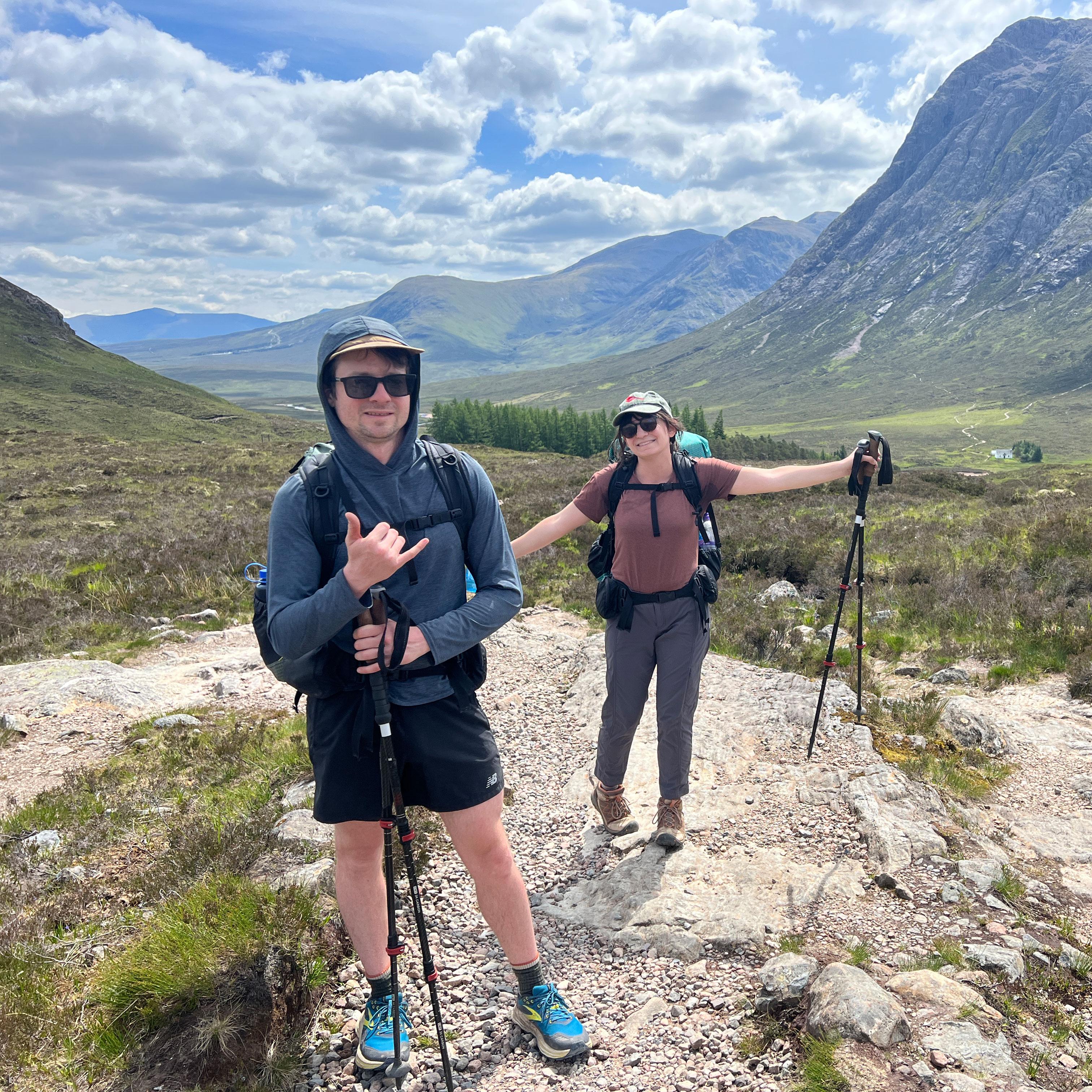 The last day of our hike on the West Highland Way in Scotland (2022)