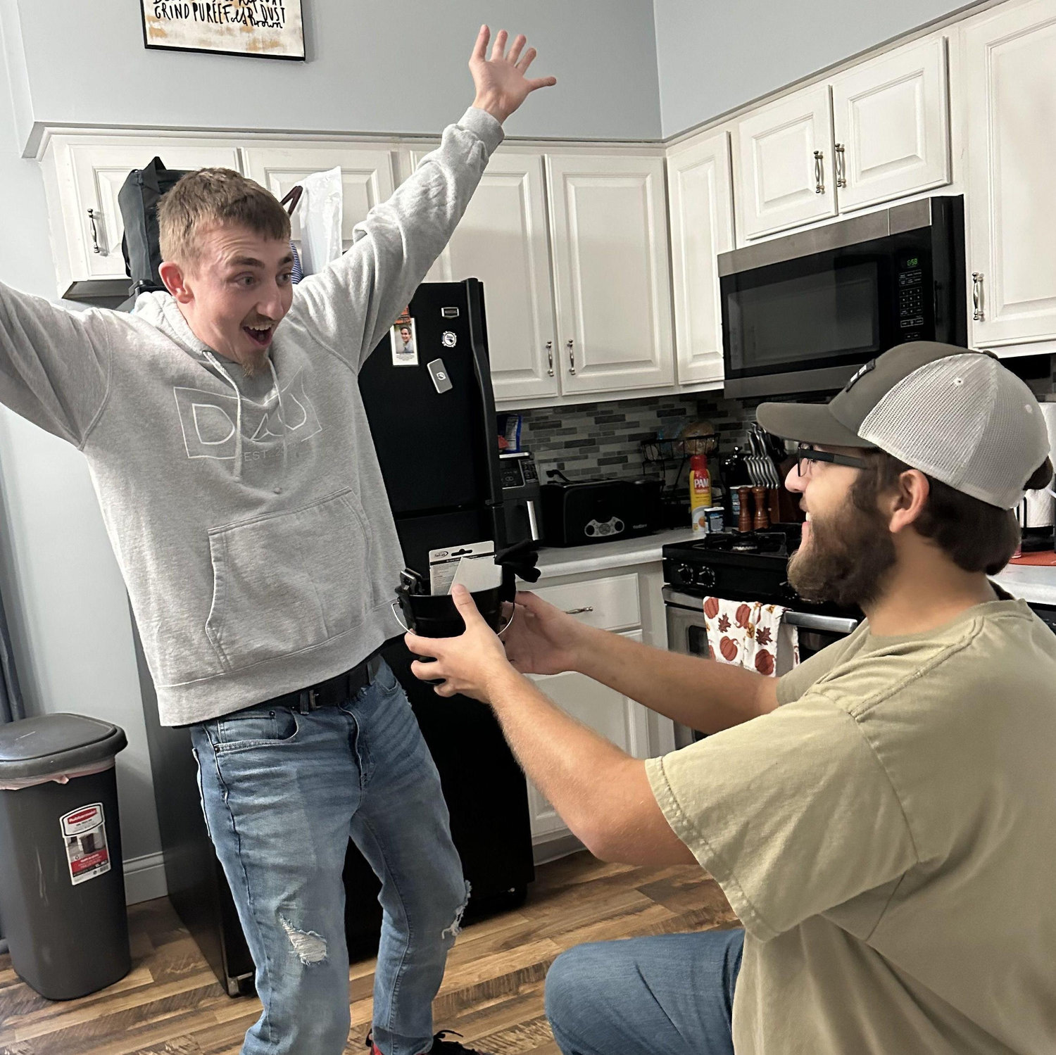Nick said yes to being one of Ethan's groomsmen!