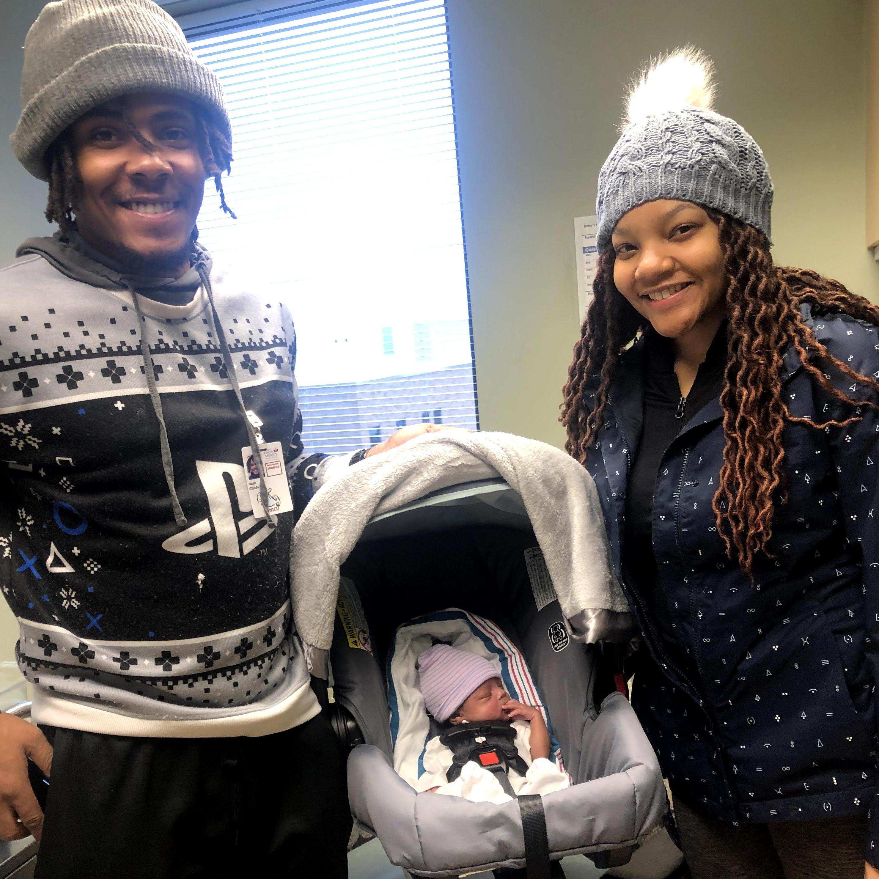 Bringing home our miracle baby after 2 1/2 months in the NICU!