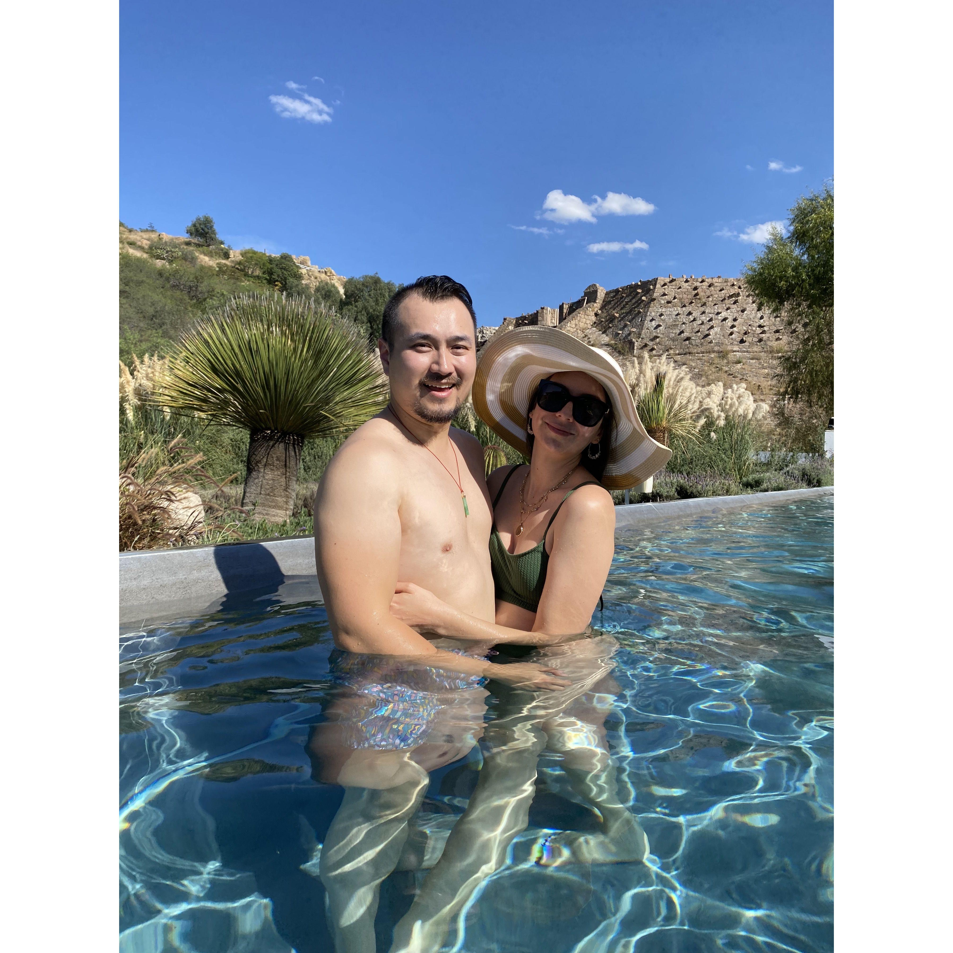 Soaking up the sun in San Miguel de Allende