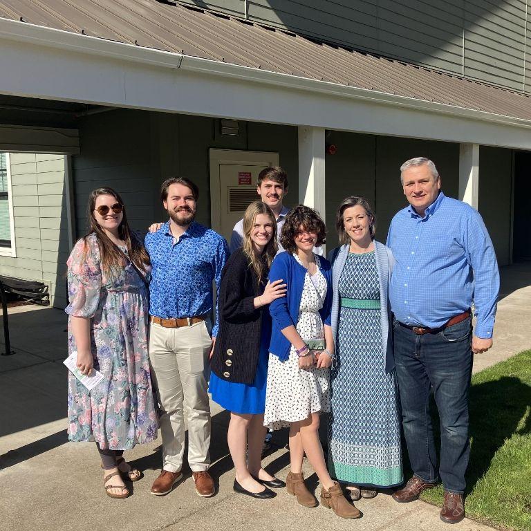 Easter with Michael's family in Oregon.