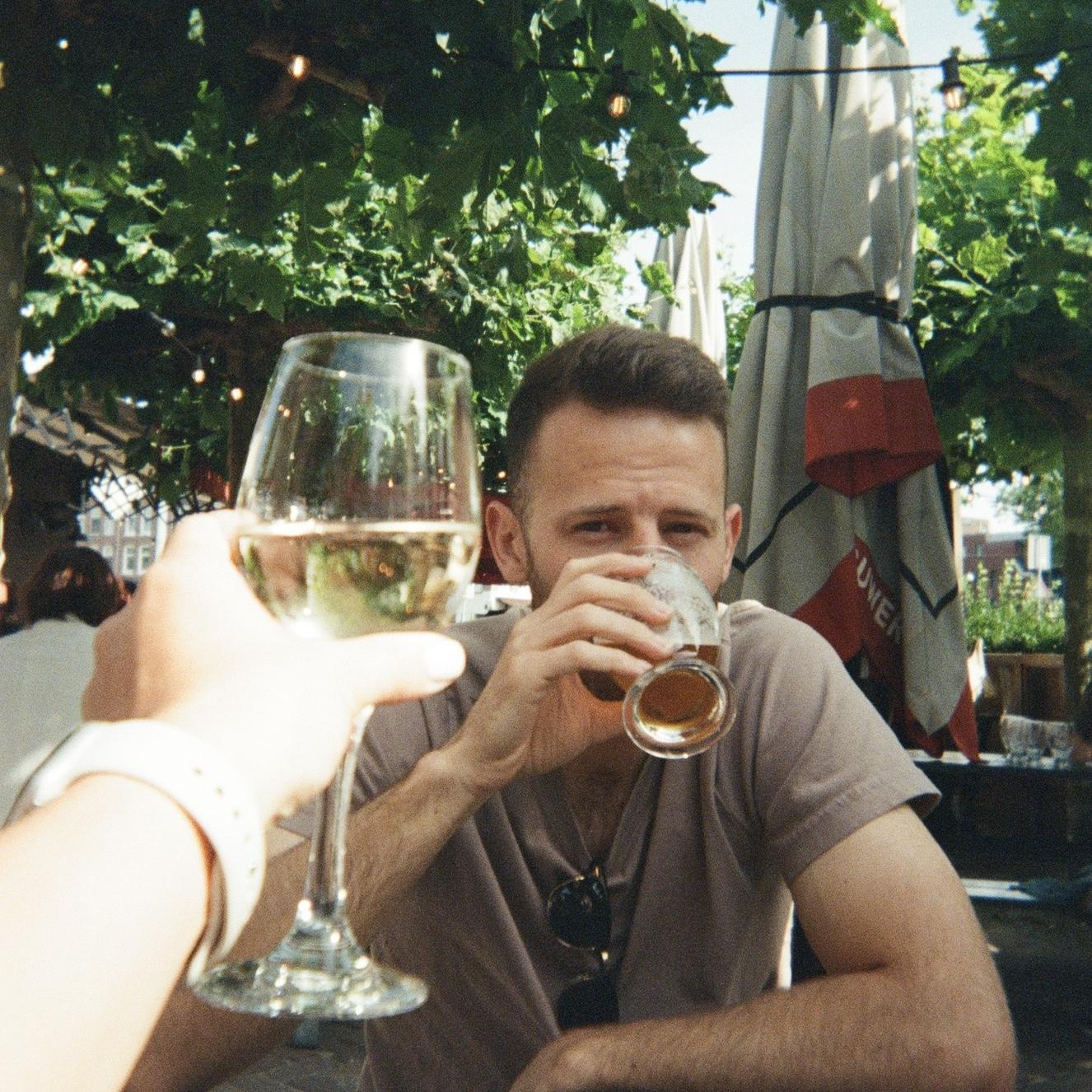 Preston deep in thought about how he is going to get Taylor back to the AirBnB and ready in time for the proposal.