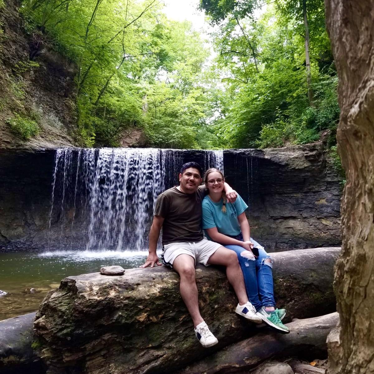 First year at our waterfall