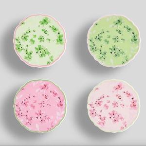 Monique Lhuillier Garden Trellis Coasters - Mixed Set of 4