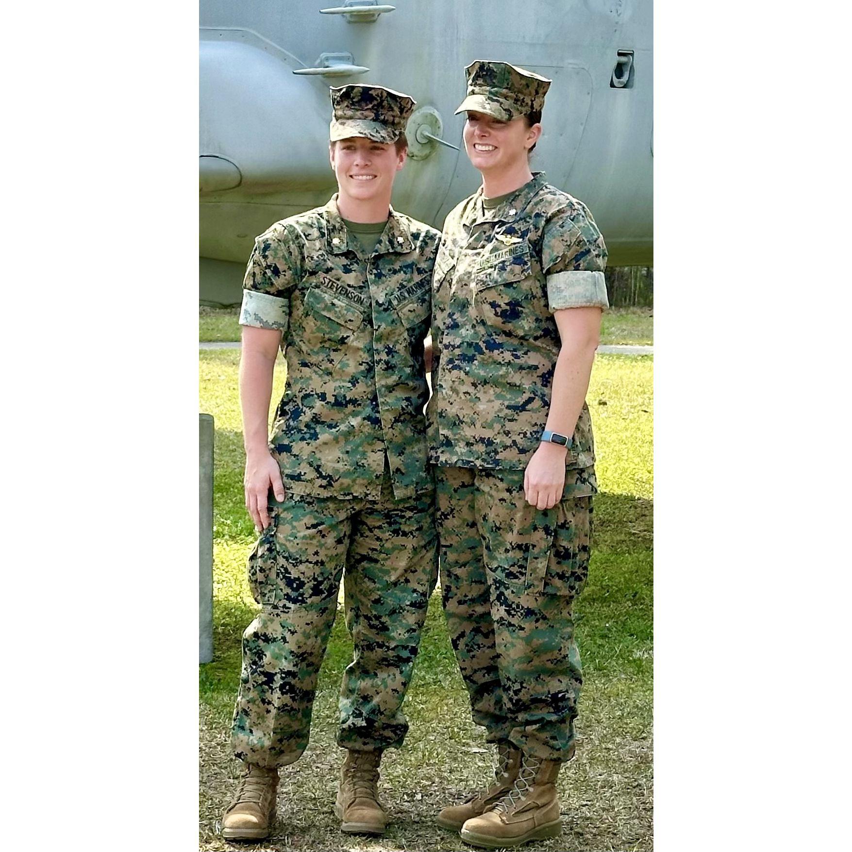 Sarah's promotion to LtCol, April 2024