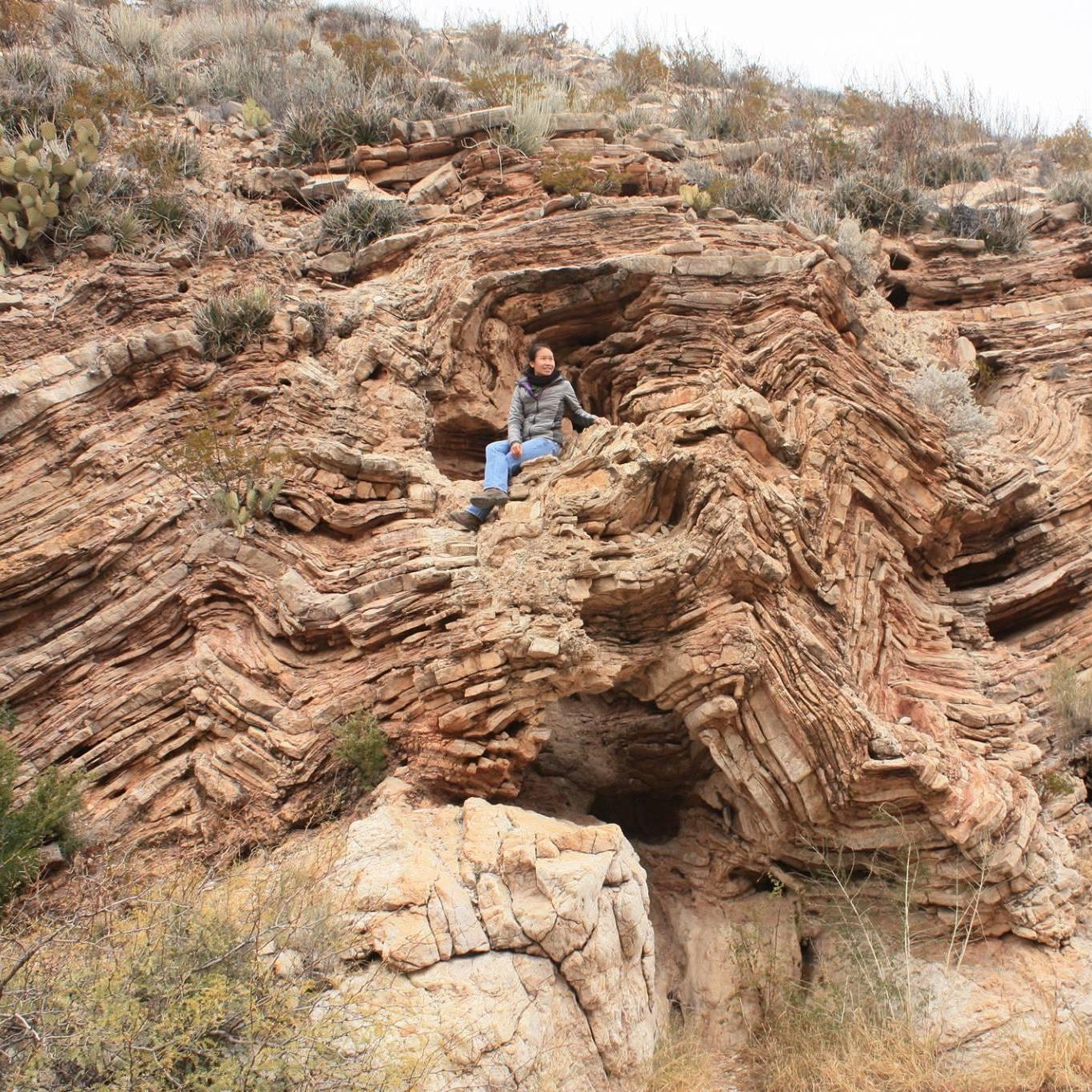 Loved these rocks on the Ernst Tinaja trail