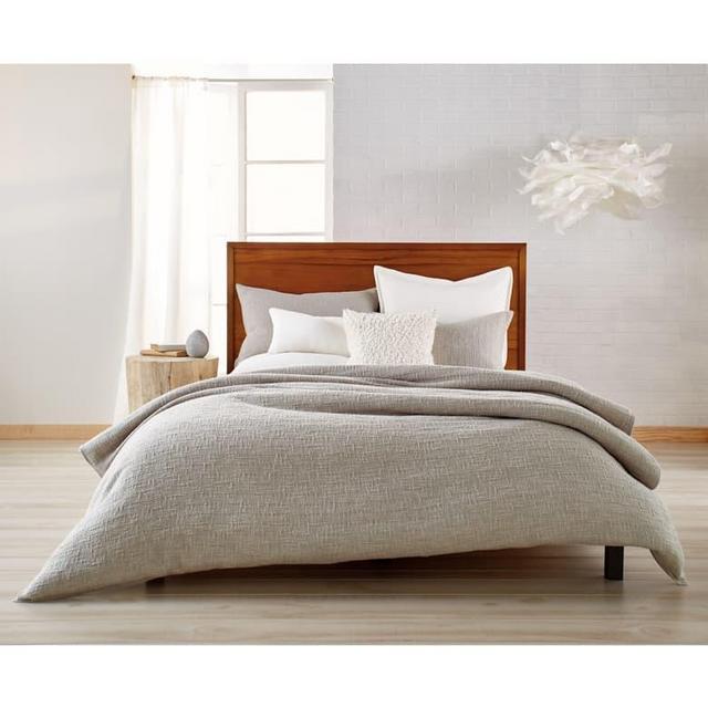 Pure Texture Duvet Cover-BLUSH KING