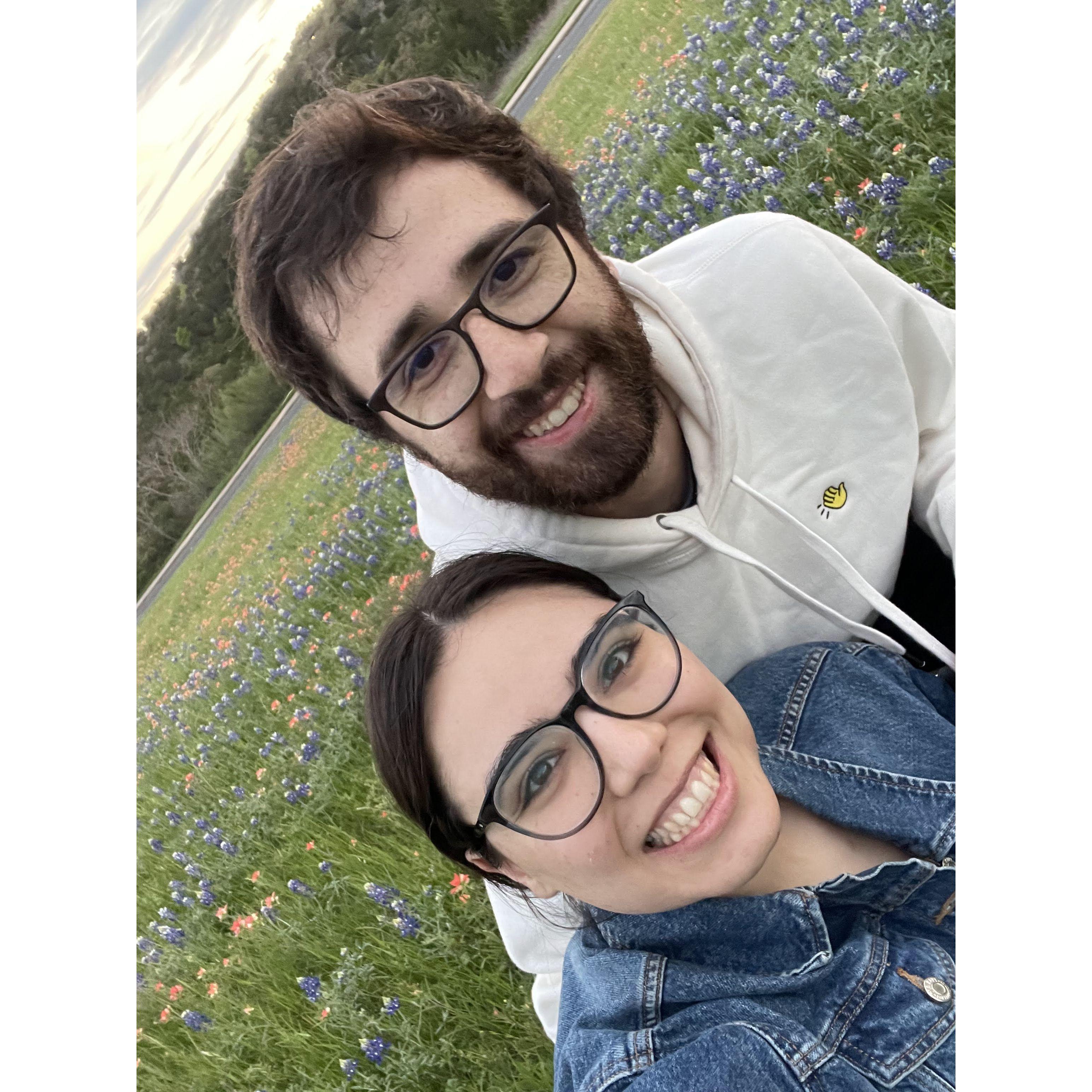 Fun impromptu bluebonnet shoot