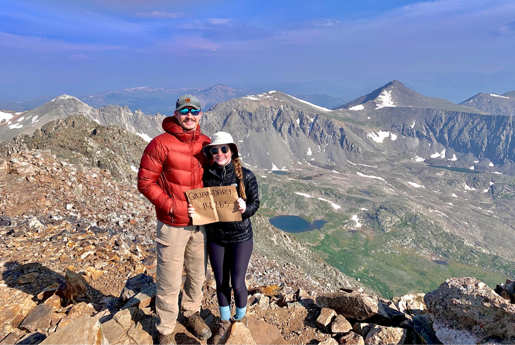 Our first 14er