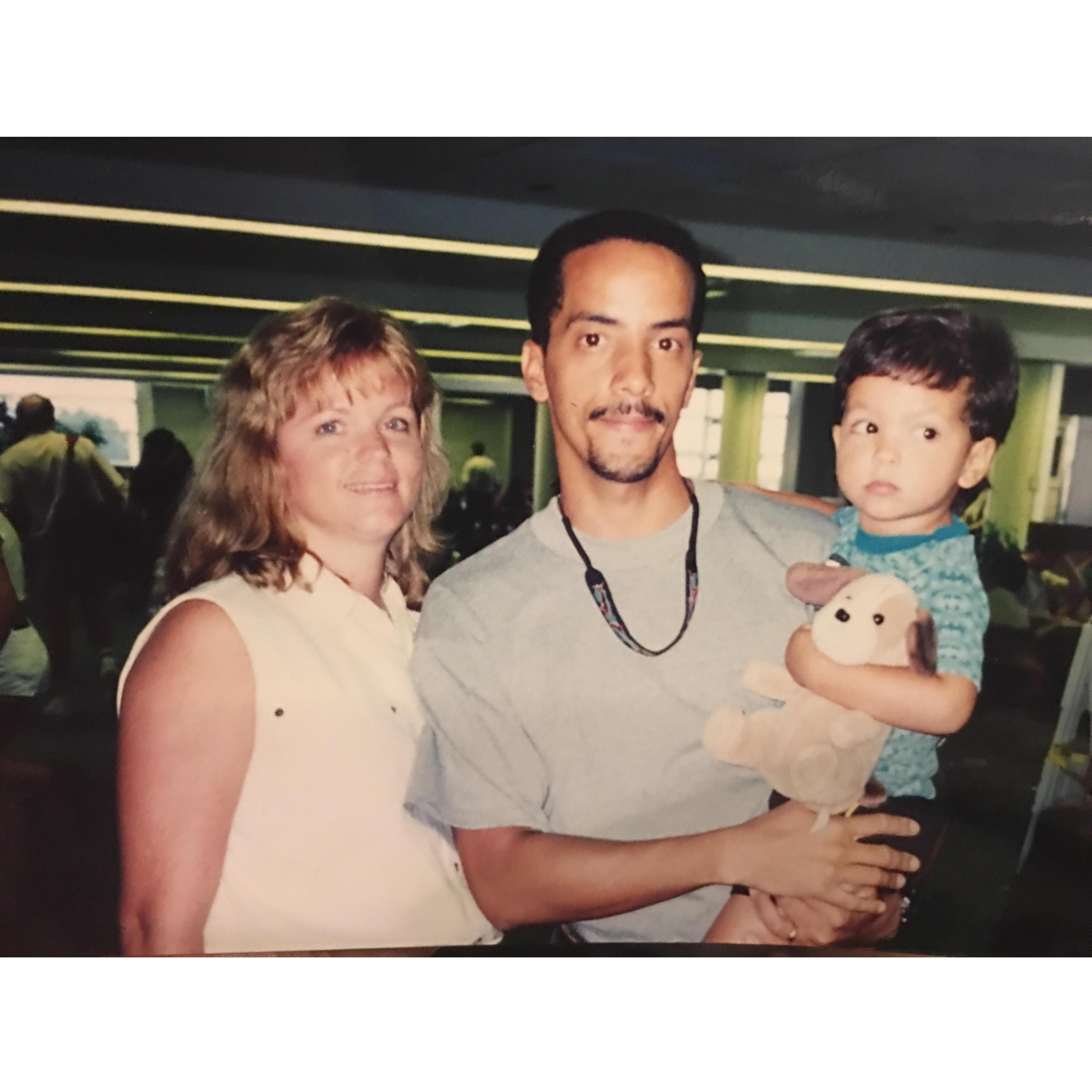 Jordan when he was about 3-years-old.