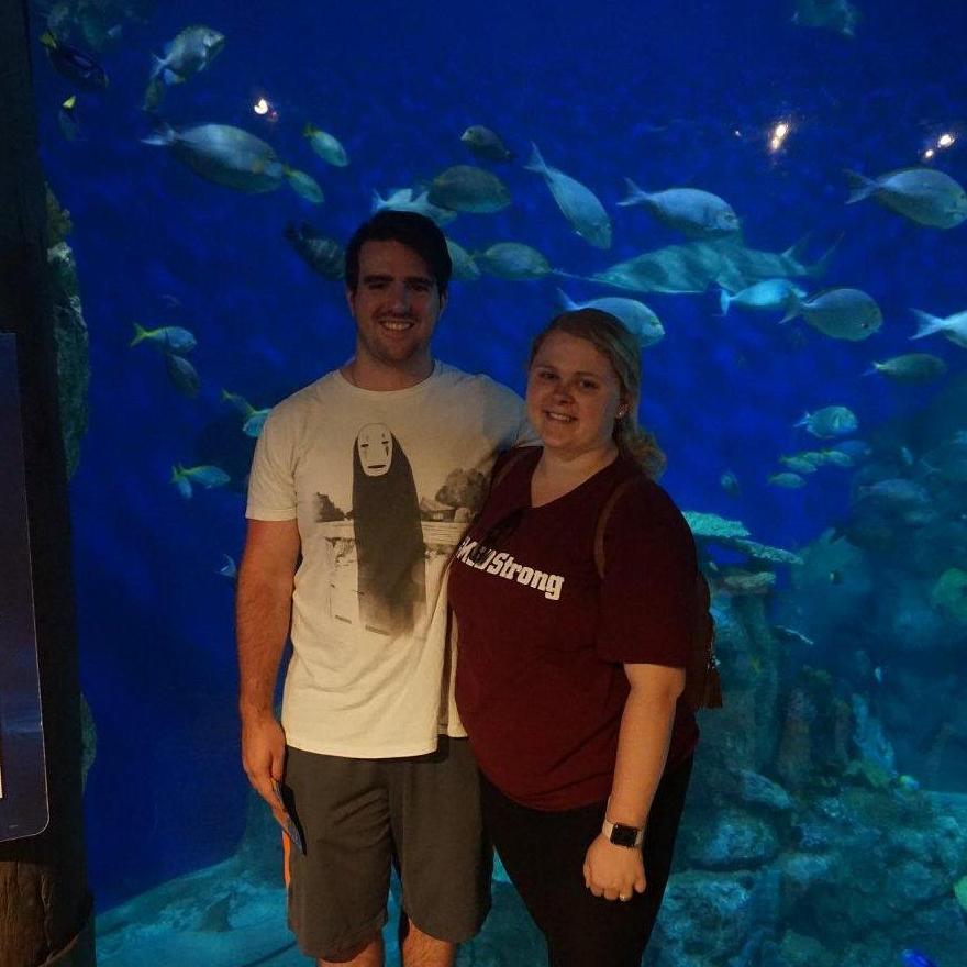 Aquarium photo taken in Colorado July 2018 during Trey's family trip