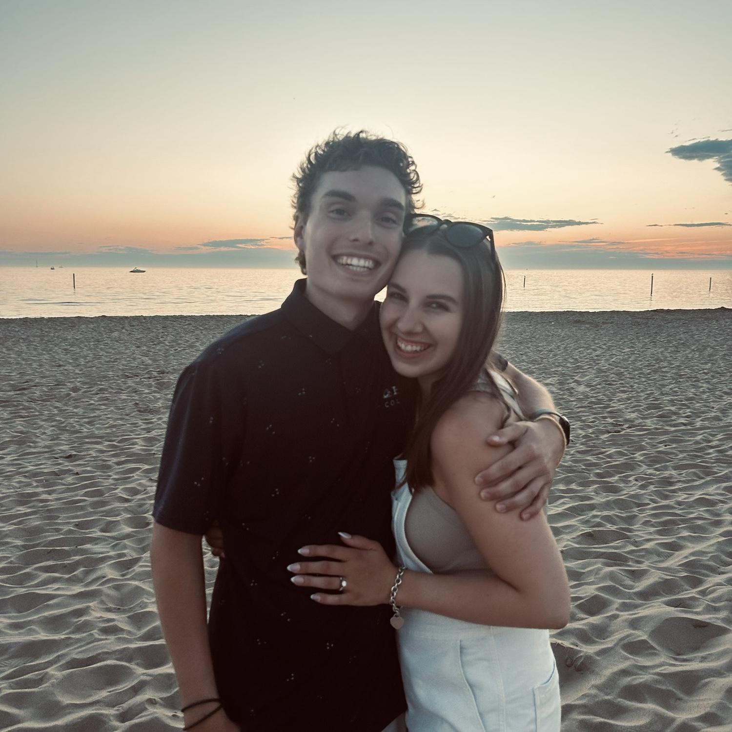 We love trips to the beach for sunset