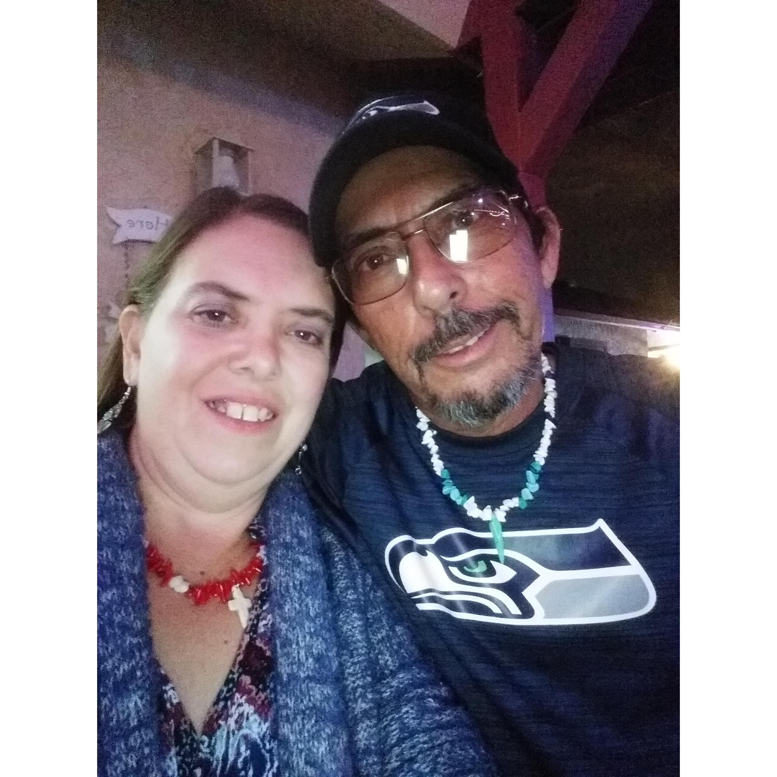 Rooting for the Seahawks!!🏈
