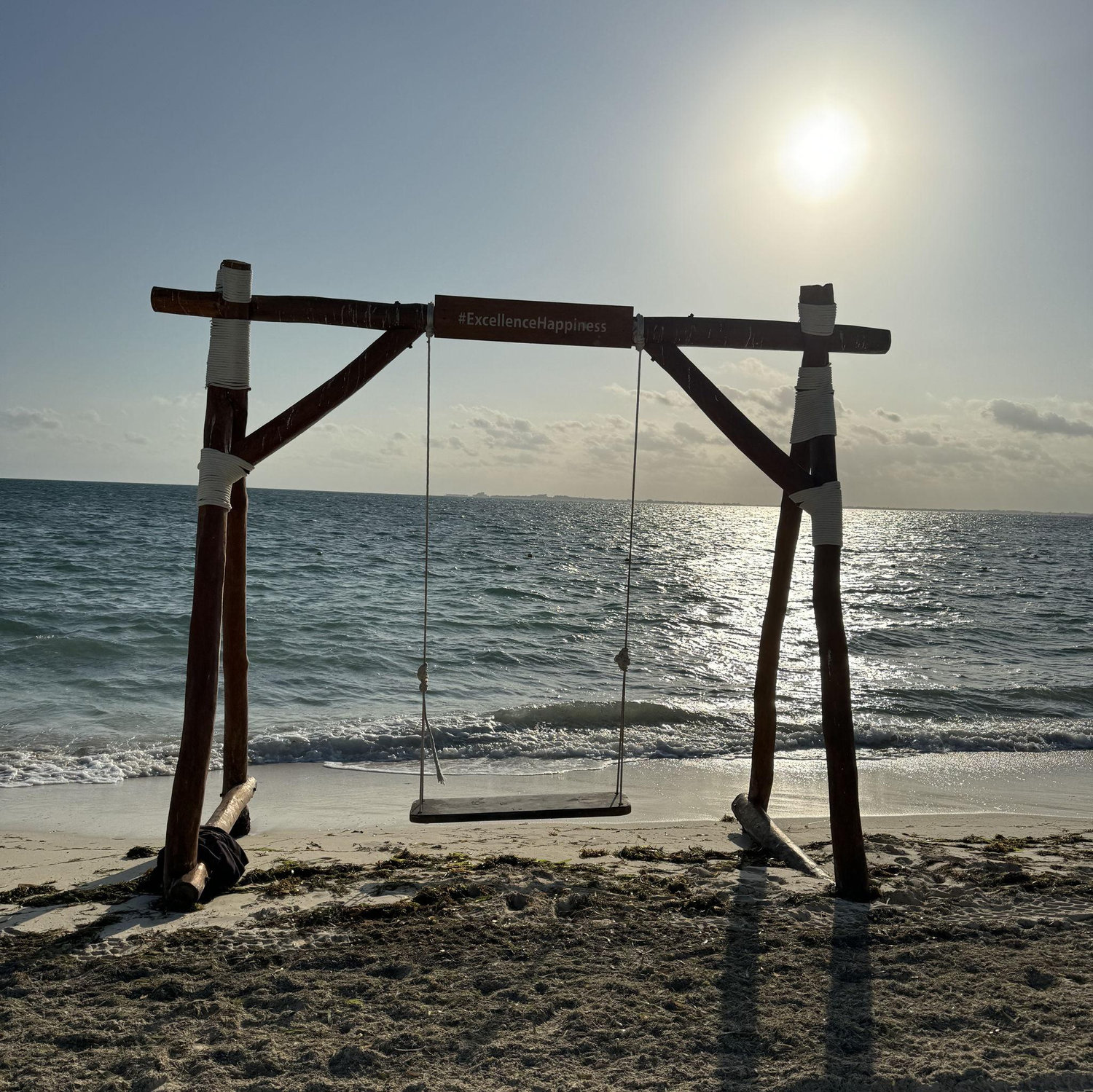 Beach Swing at Playa Mujeres