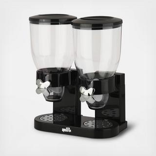 Double Cereal Dispenser with Portion Control