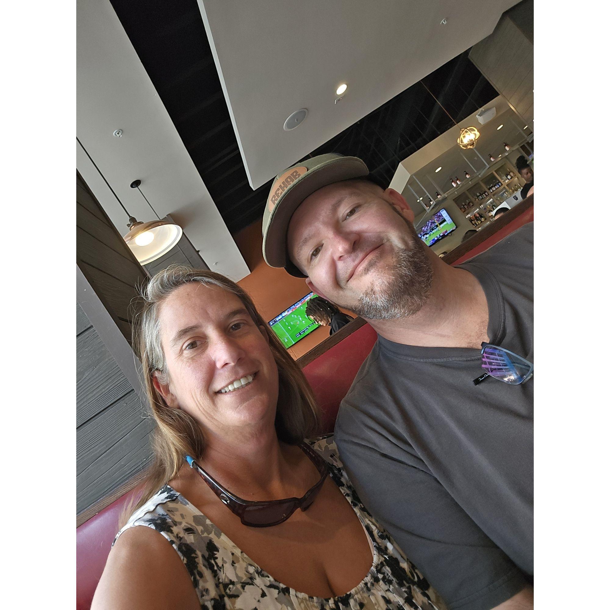Lunch at The Firey Crab New Orleans.