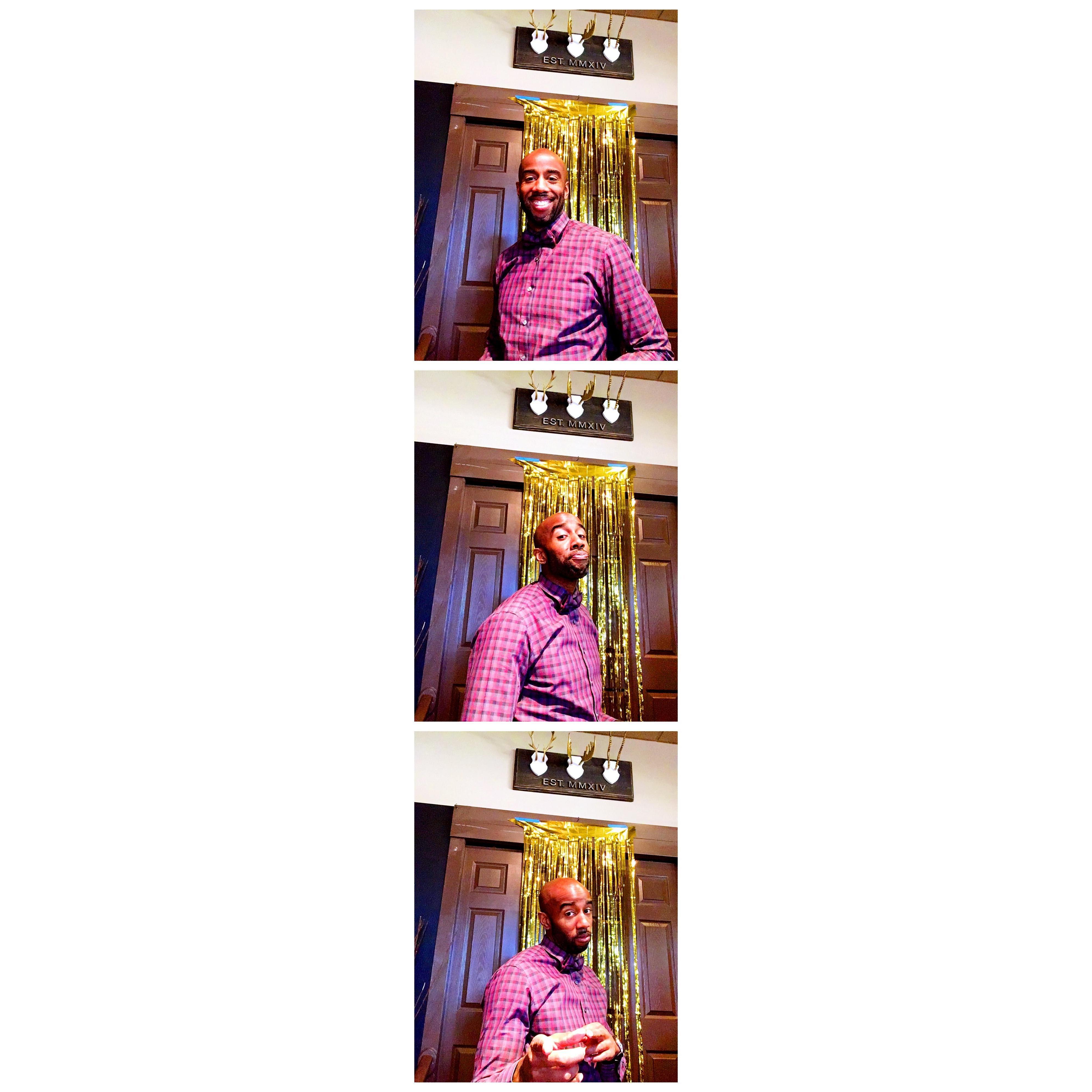 Engagement Derby Party- Best Man cheesin'