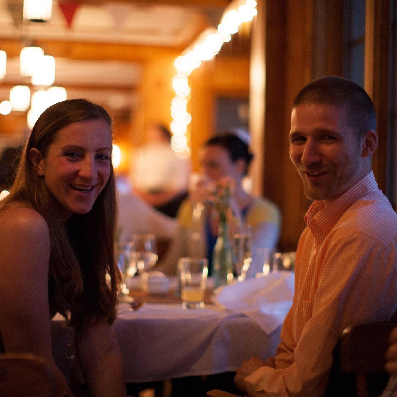 Fun wedding in Maine