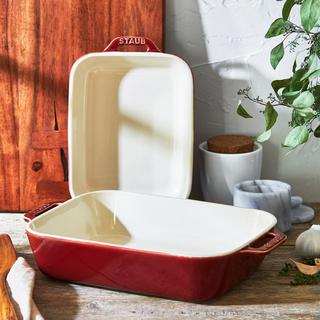 Rustic 2-Piece Rectangular Baking Dish Set