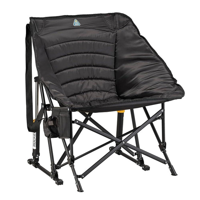 GCI Outdoor Puff Rocker - Black
