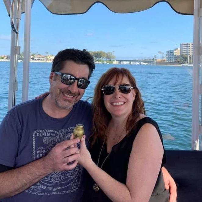 Duffy boat ride for Jamie's birthday.