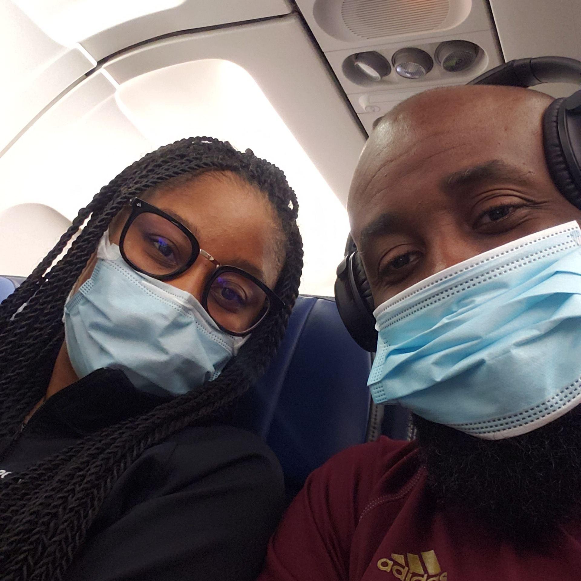 Masked Up and ready to hit the skies!