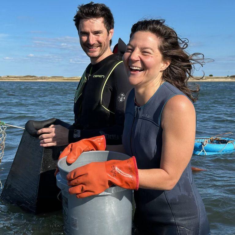 Ryan's first trip to Martha's Vineyard with the Clam Camp