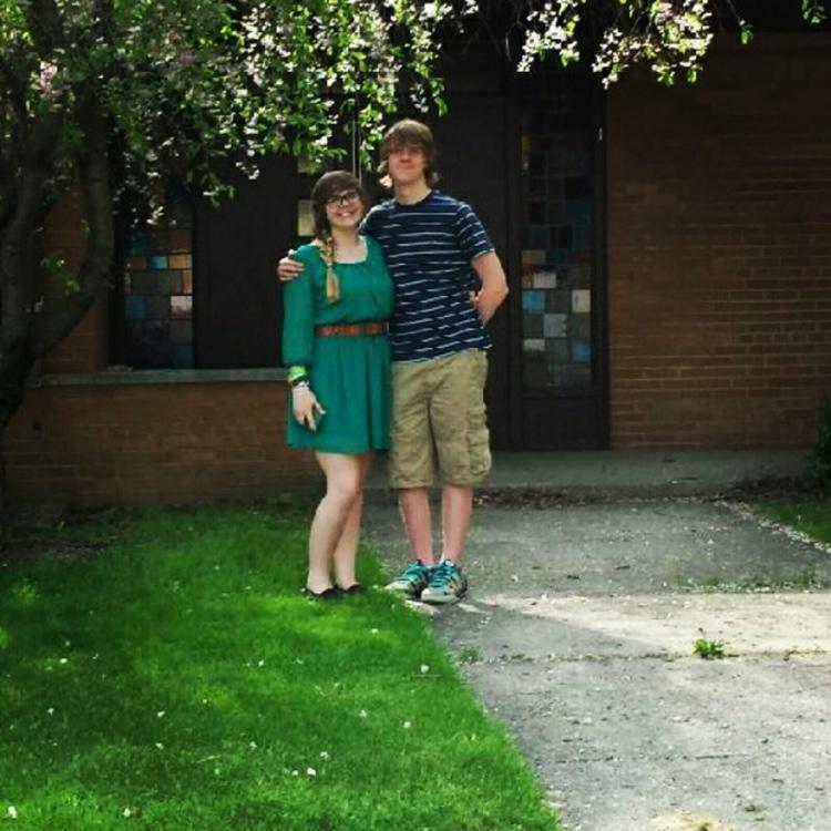 Our first photo together 🩵 2014