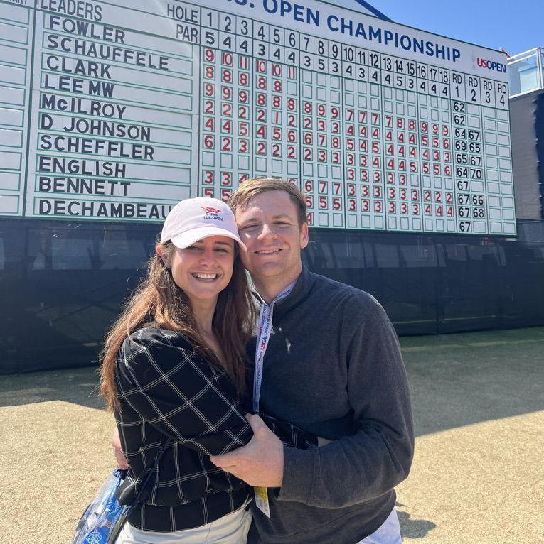 Attended our first golf U.S. Open in Beverly Hills, CA!