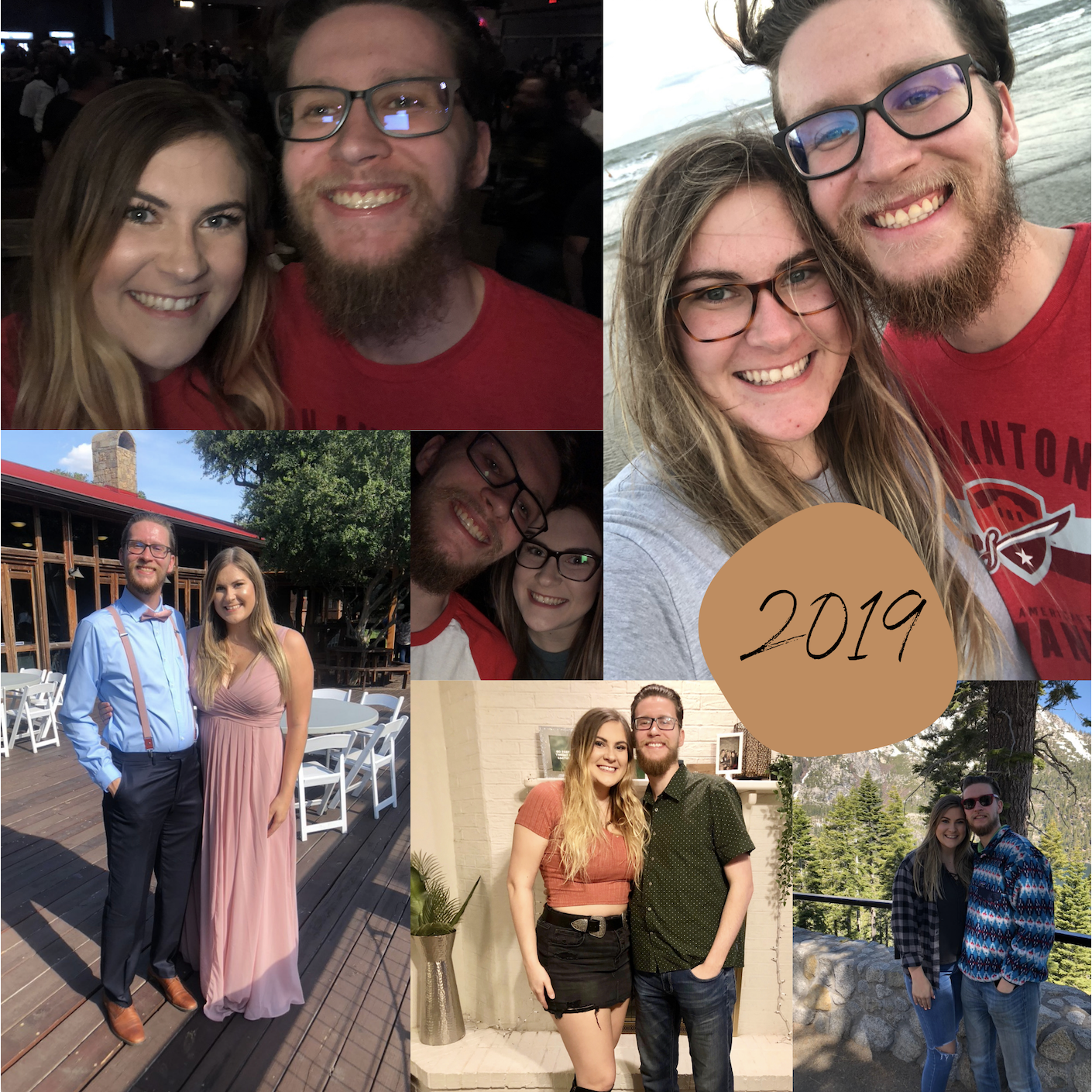 2019- we went on the first vacation that we planned all by ourselves, watched my big sis get married, and of course went to lots of concerts!