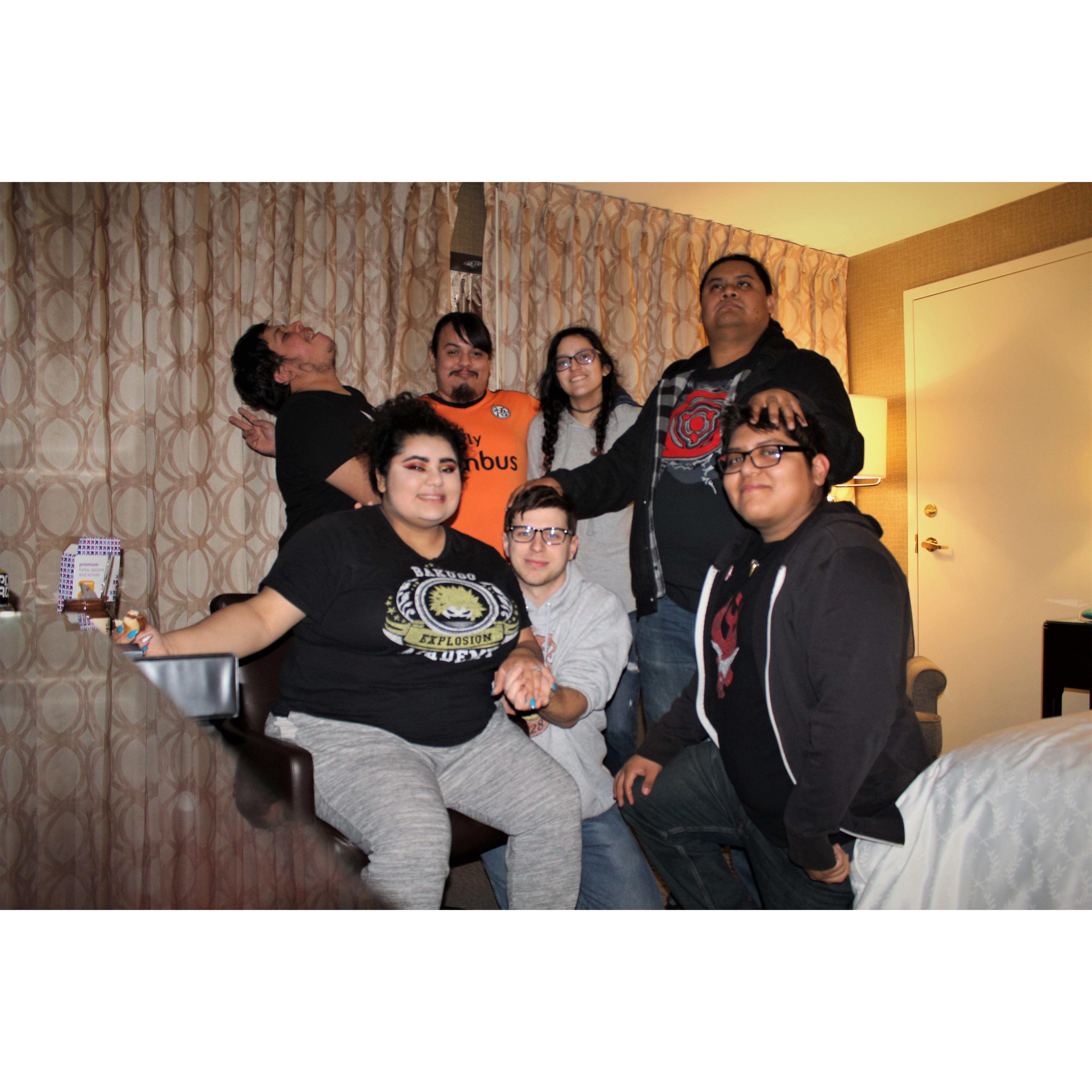 Our first convention with our friends!