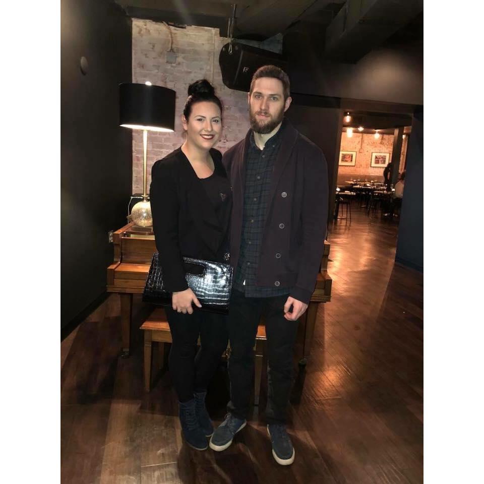 Christmas time 2017 at our favorite restaurant downtown: SavannahBlue.